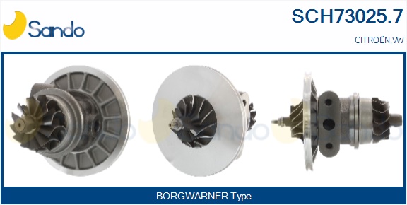 Coreassy, turbocompressore SANDO SCH73025.7