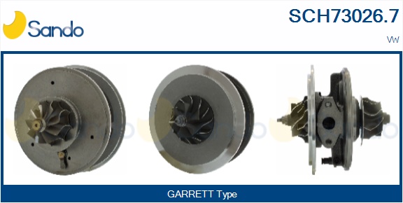 Coreassy, turbocompressore SANDO SCH73026.7