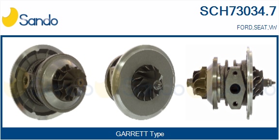 Coreassy, turbocompressore SANDO SCH73034.7