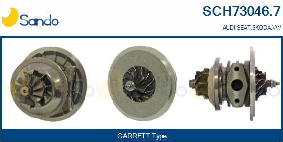 Coreassy, turbocompressore SANDO SCH73046.7