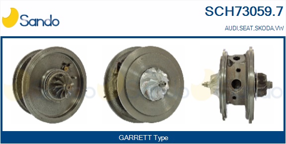 Coreassy, turbocompressore SANDO SCH73059.7