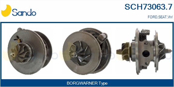 Coreassy, turbocompressore SANDO SCH73063.7