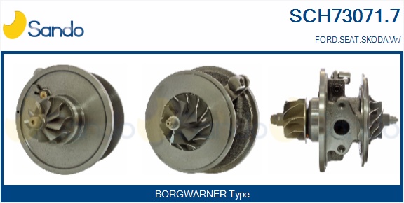Coreassy, turbocompressore SANDO SCH73071.7