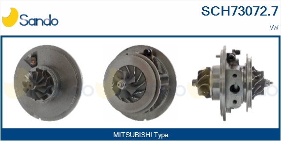 Coreassy, turbocompressore SANDO SCH73072.7