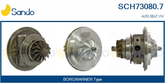Coreassy, turbocompressore SANDO SCH73080.7