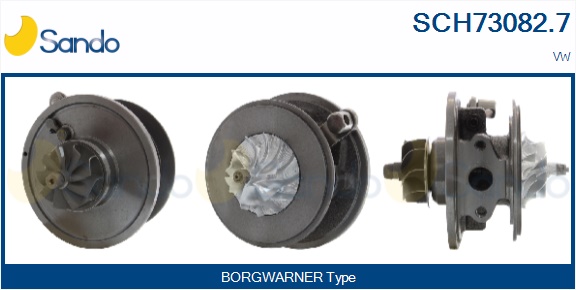 Coreassy, turbocompressore SANDO SCH73082.7