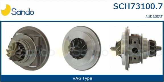 SANDO COREASSY. TURBOCOMPRESSORE AUDI