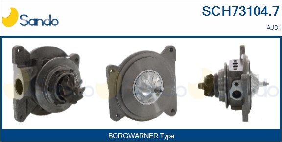 Coreassy, turbocompressore SANDO SCH73104.7