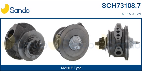 Coreassy, turbocompressore SANDO SCH73108.7