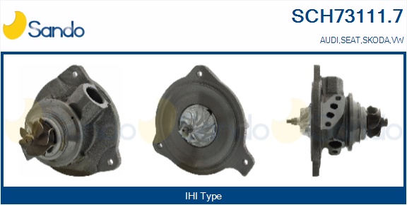 Coreassy, turbocompressore SANDO SCH73111.7