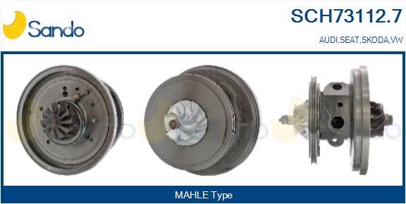 Coreassy, turbocompressore SANDO SCH73112.7