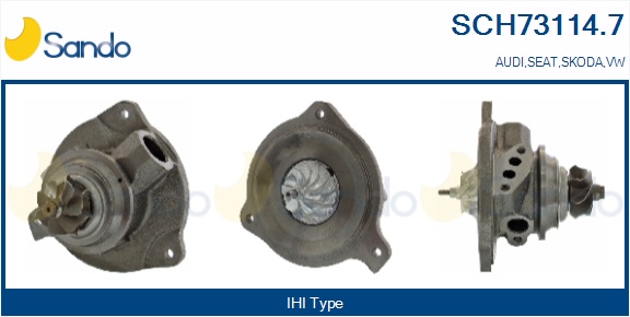 Coreassy, turbocompressore SANDO SCH73114.7
