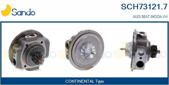 Coreassy, turbocompressore SANDO SCH73121.7