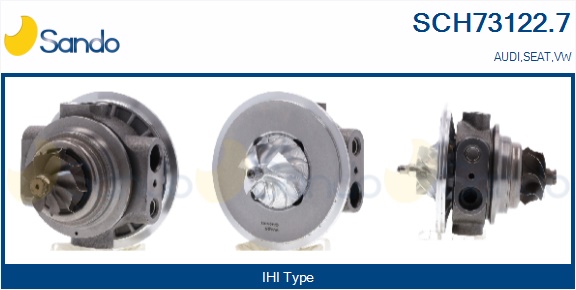 Coreassy, turbocompressore SANDO SCH73122.7
