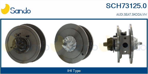 Coreassy, turbocompressore SANDO SCH73125.0