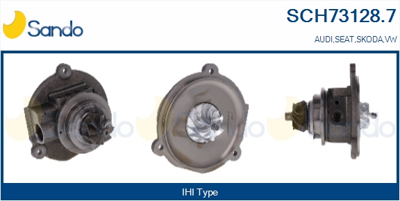 Coreassy, turbocompressore SANDO SCH73128.7