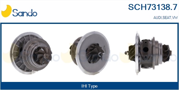 Coreassy, turbocompressore SANDO SCH73138.7