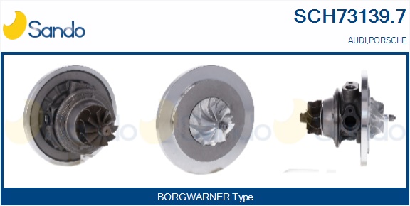 Coreassy, turbocompressore SANDO SCH73139.7
