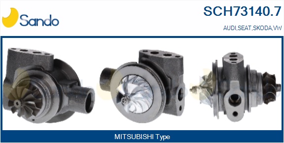 Coreassy, turbocompressore SANDO SCH73140.7