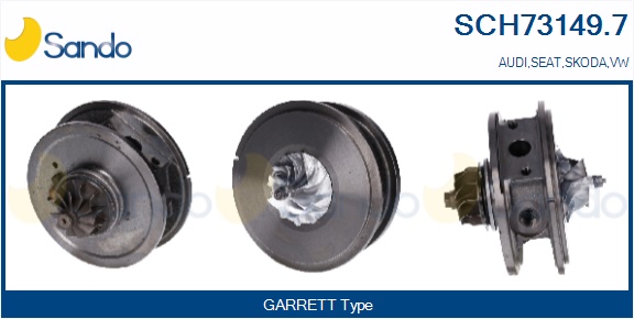 Coreassy, turbocompressore SANDO SCH73149.7