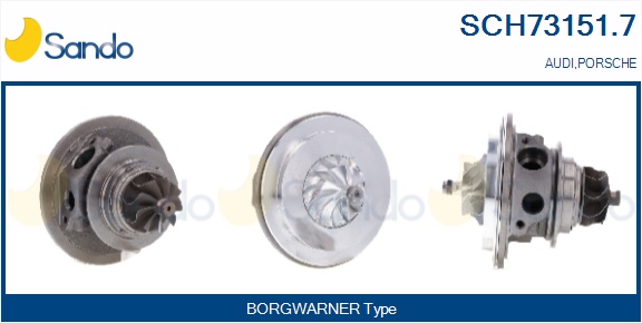 Coreassy, turbocompressore SANDO SCH73151.7