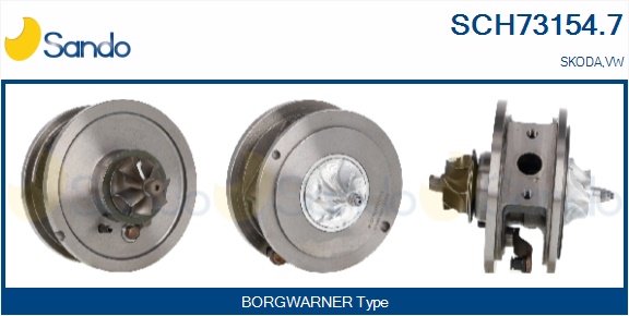 Coreassy, turbocompressore SANDO SCH73154.7