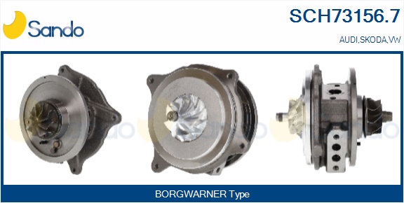 Coreassy, turbocompressore SANDO SCH73156.7