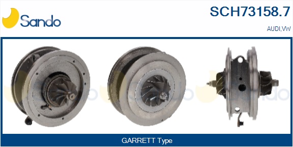Coreassy, turbocompressore SANDO SCH73158.7