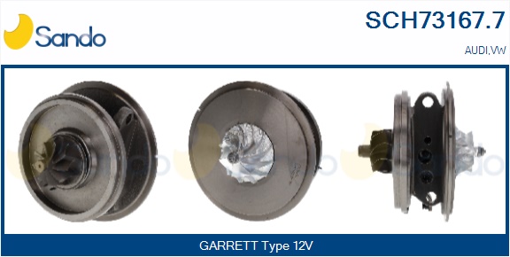 Coreassy, turbocompressore SANDO SCH73167.7