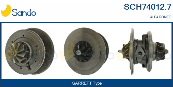 Coreassy, turbocompressore SANDO SCH74012.7