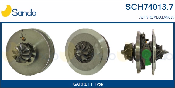 Coreassy, turbocompressore SANDO SCH74013.7