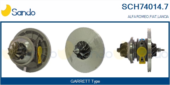 Coreassy, turbocompressore SANDO SCH74014.7