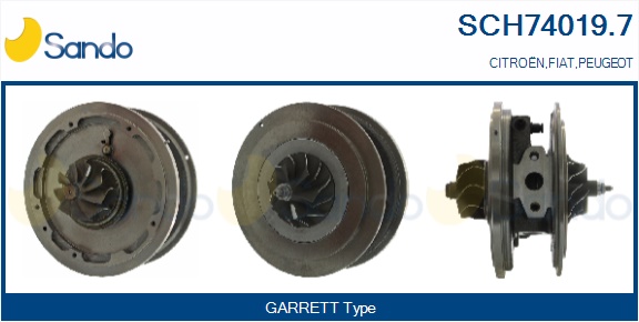 Coreassy, turbocompressore SANDO SCH74019.7