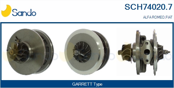 Coreassy, turbocompressore SANDO SCH74020.7