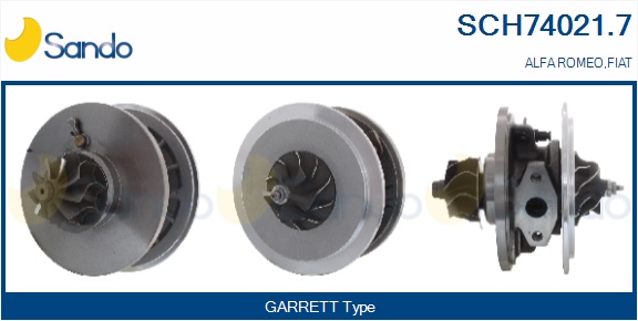 Coreassy, turbocompressore SANDO SCH74021.7