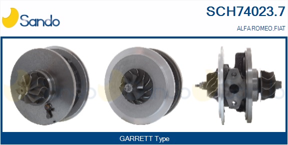 Coreassy, turbocompressore SANDO SCH74023.7