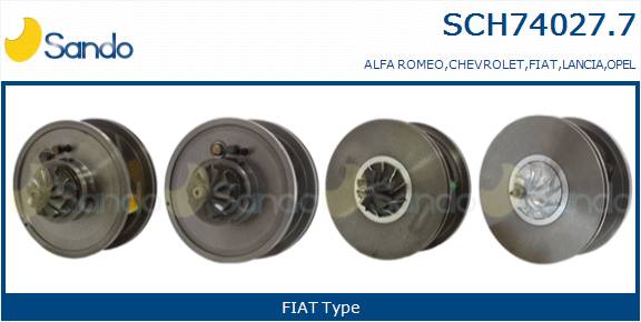 SANDO COREASSY. TURBOCOMPRESSORE ALFA ROMEO