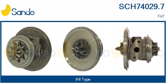 Coreassy, turbocompressore SANDO SCH74029.7