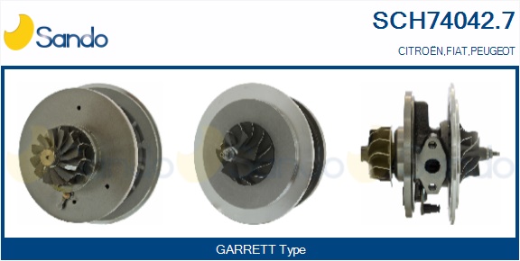 Coreassy, turbocompressore SANDO SCH74042.7