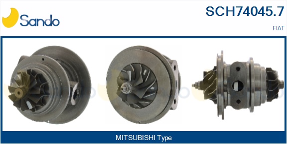 Coreassy, turbocompressore SANDO SCH74045.7