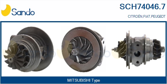 Coreassy, turbocompressore SANDO SCH74046.7