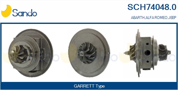 Coreassy, turbocompressore SANDO SCH74048.0