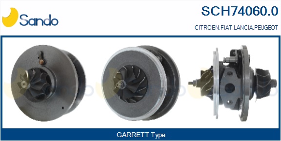 Coreassy, turbocompressore SANDO SCH74060.0