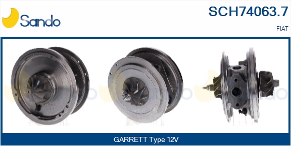 Coreassy, turbocompressore SANDO SCH74063.7