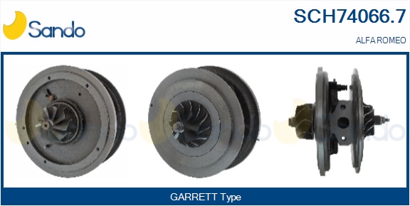 Coreassy, turbocompressore SANDO SCH74066.7