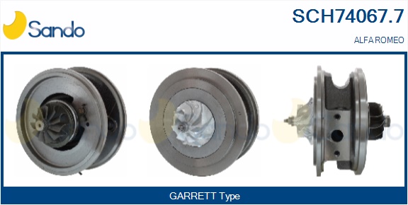 Coreassy, turbocompressore SANDO SCH74067.7