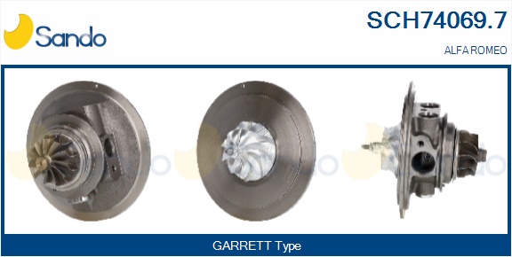 Coreassy, turbocompressore SANDO SCH74069.7