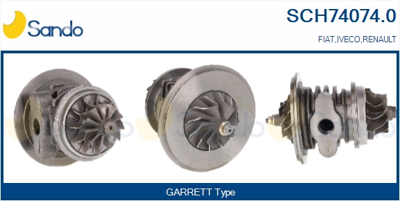 Coreassy, turbocompressore SANDO SCH74074.0