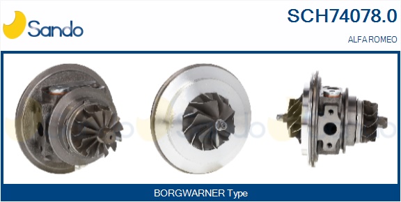 Coreassy, turbocompressore SANDO SCH74078.0