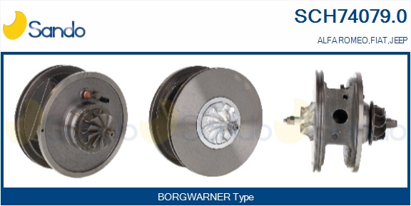Coreassy, turbocompressore SANDO SCH74079.0